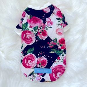 Le Chien Bleu NY Rose Garden Tee